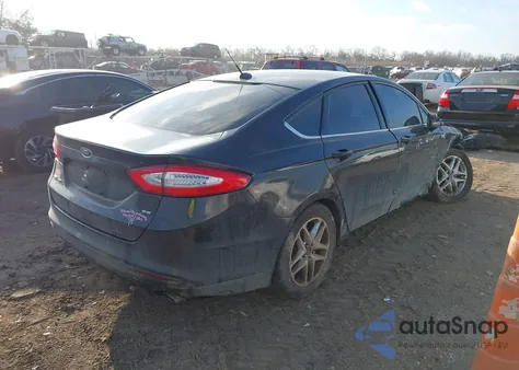 2014 Ford Fusion Se from USA, damaged, VIN 1FA6P0H76E5358405